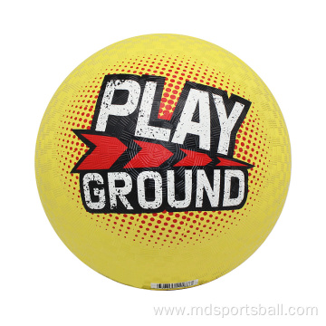 Yellow 8.5 inch playground Ball dodgeball kickball